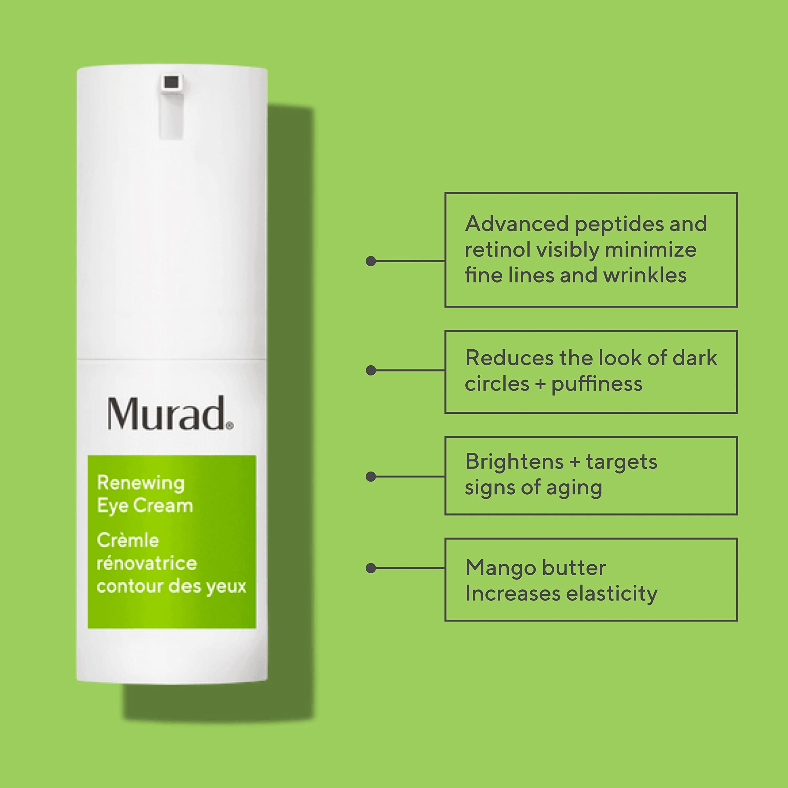 Murad Resurgence Renewing Eye Cream, 2: Treat/Repair, 0.5 fl oz (15 ml)